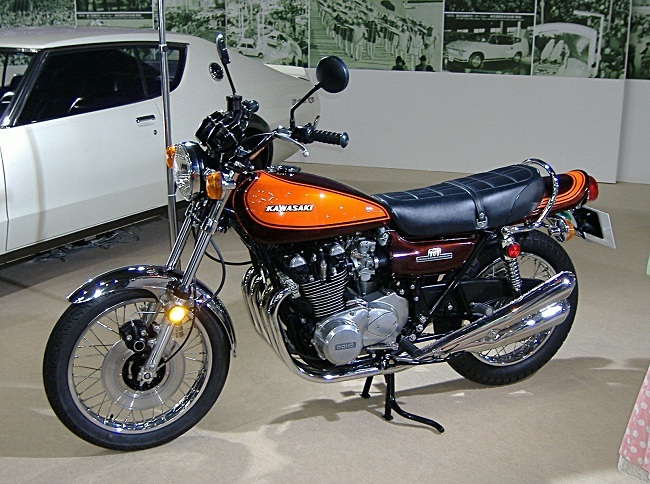 KAWASAKI Z1 in museum KAWASAKI Z1 in museum