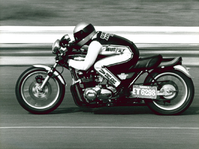 Kevin Murphy - Kawasaki Z1A - Vance and Hines